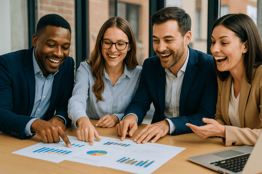 Confiabilidad de datos análisis - Analizando datos en equipo con actitud positiva.